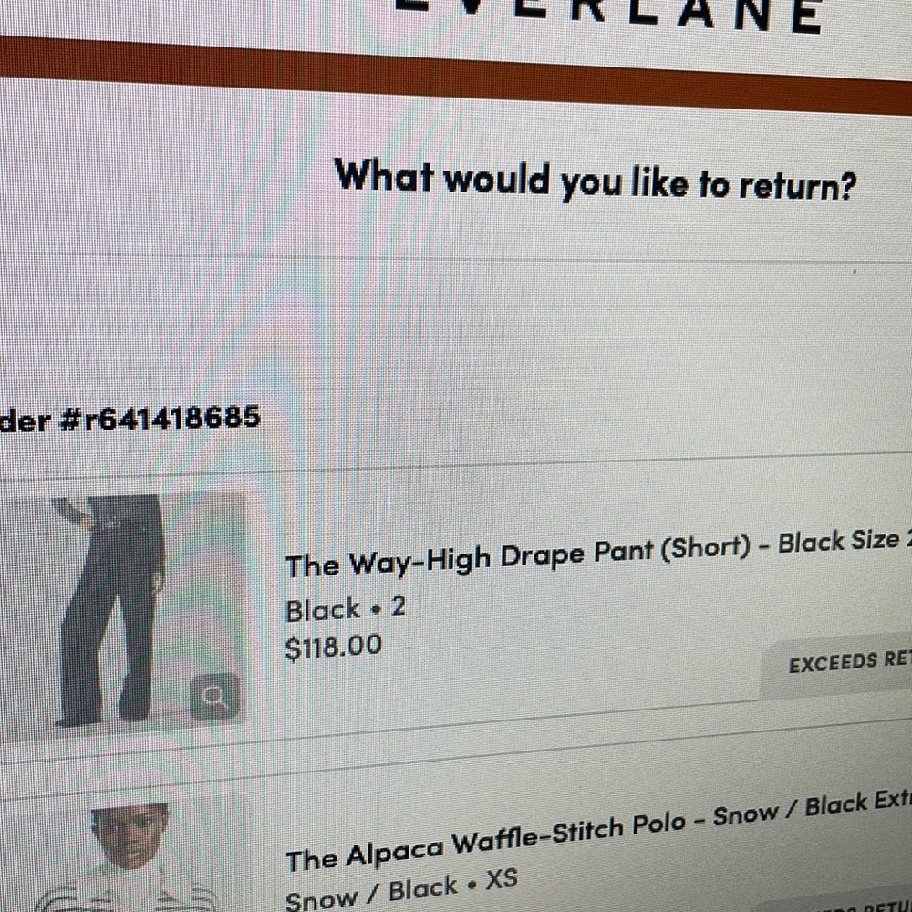 Everlane NWT way high drape pant (short) size 2